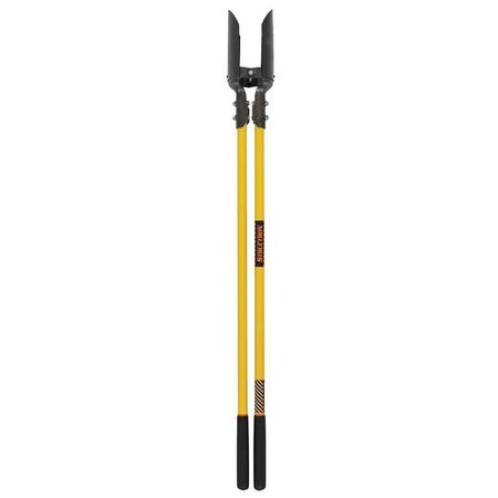 STRUCTRON S600 Power Series Post Hole Digger, Steel Blade, Fiberglass Handle, CushionGrip Handle, 59 in OAL 21210